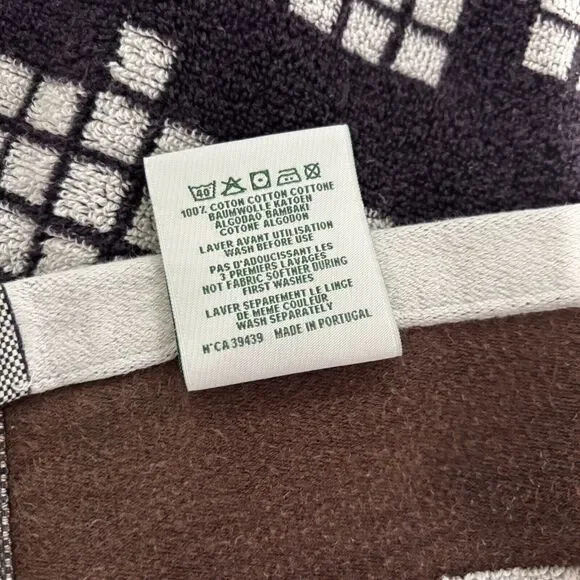 Roland Garros Paris 2009 Full Beach Towel Carre Blanc French Tennis Player Sport - Picture 6 of 9